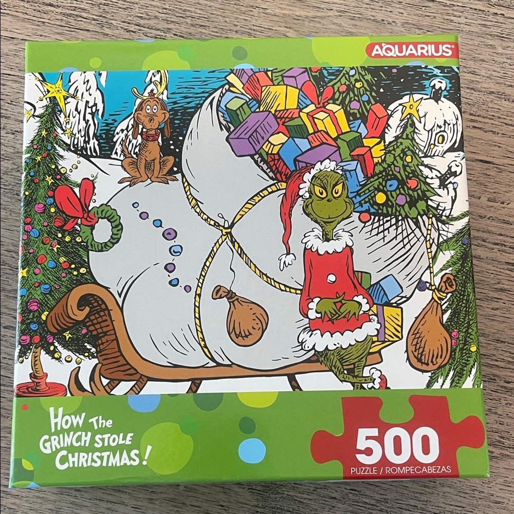 Aquarius‎ How the Grinch Stole Christmas Puzzle - 500 Pieces